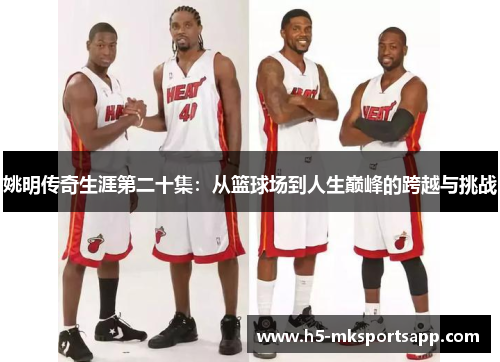 姚明传奇生涯第二十集：从篮球场到人生巅峰的跨越与挑战