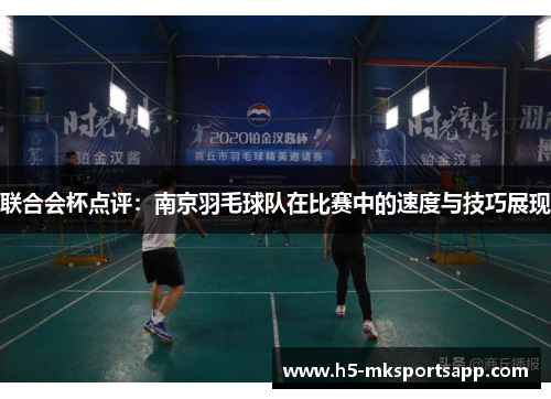 联合会杯点评：南京羽毛球队在比赛中的速度与技巧展现